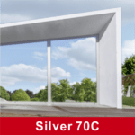 Spejlfilm PRIVACY Silver 70C (indvendig montering)