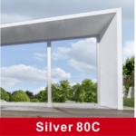 Spejlfilm PRIVACY Silver 80C (indvendig montering)