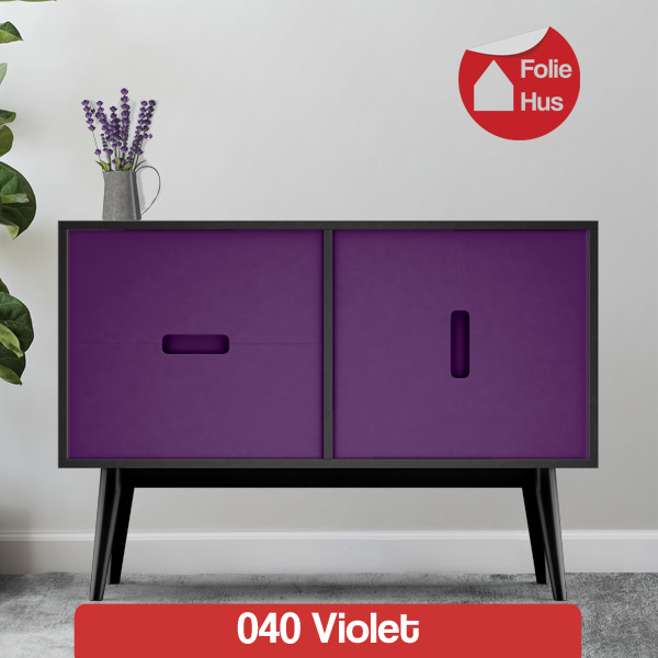 040 Violet folie til skabslåger
