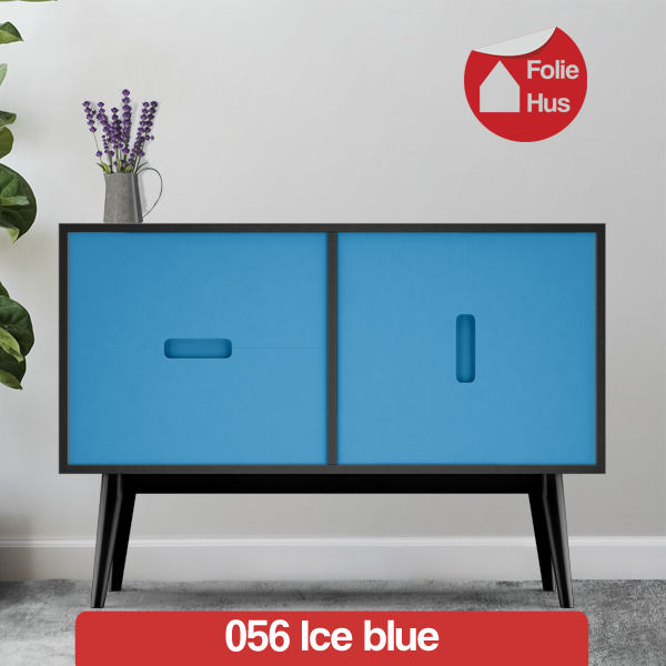 056 Ice blue folie til skabslåger