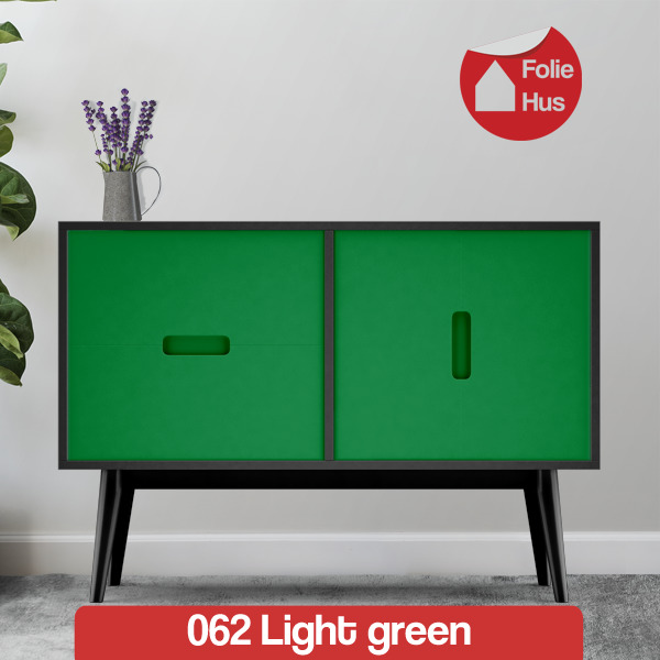062 Light green folie til skabslåger
