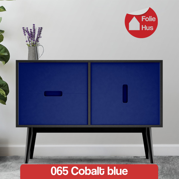 065 Cobalt blue folie til skabslåger