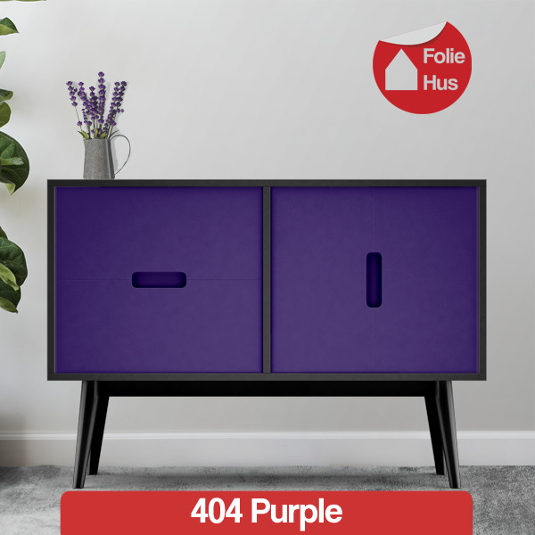 404 Purple folie til skabslåger